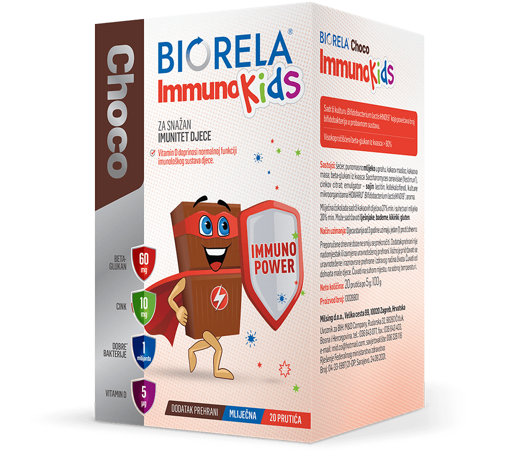 Biorela<sup>®</sup> Choco Immuno Kids